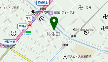 焼鳥屋の地図画像