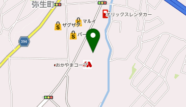 からあげ本舗 マルコウ 津山店の地図画像