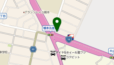 馬肉専門店 桜家の地図画像