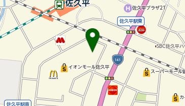 cafe&wine KFスタイルの地図画像