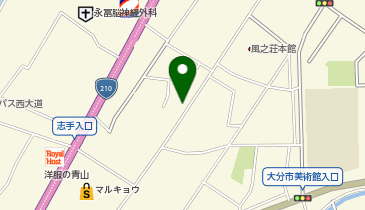 Cafe ゆるりの地図画像
