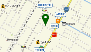 から好し 大津堅田店の地図画像