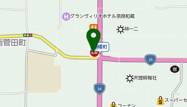 ステーキガスト 天理嘉幡店の地図画像
