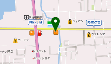 喫茶珈琲店 ピノキオ 松原店の地図画像