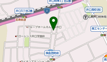 つぼやきカレーキートン 広島井口店の地図画像