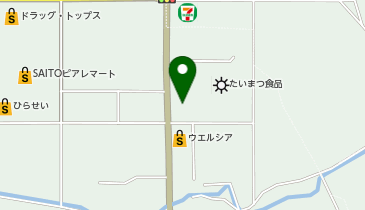 大阪屋 村松店の地図画像