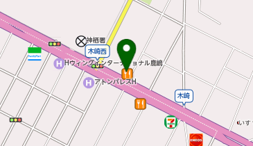 CAFE&BAR 海BO-ZUの地図画像