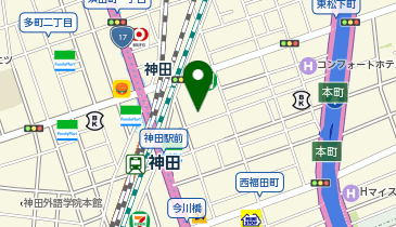 角打いながきの地図画像