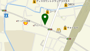 生パスタの店モノンの地図画像