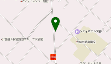アジマール友部店の地図画像