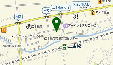 Nan House Khatri Bhai ナンハウス カトリバイ 二本松駅前店の地図画像