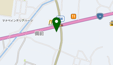 台湾美食 裕福 岩出店の地図画像