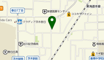 Bar 1992 Ibarakiの地図画像