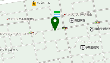 ふじや からあげ 郡山店の地図画像
