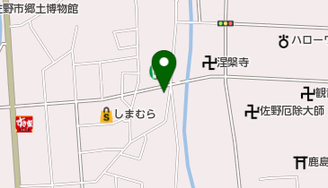 佐野らーめん 417の地図画像