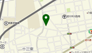 藤山の地図画像