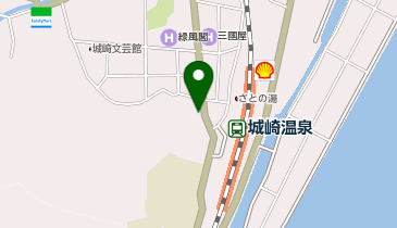 お芋とカヌレ 城崎足湯カフェの地図画像