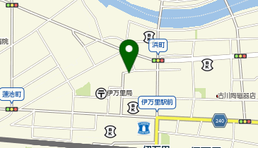 赤灯台の地図画像
