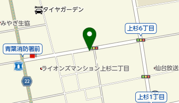 さっぽろ 純連 (仙台店)の地図画像