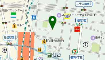 仙臺 くろくの地図画像