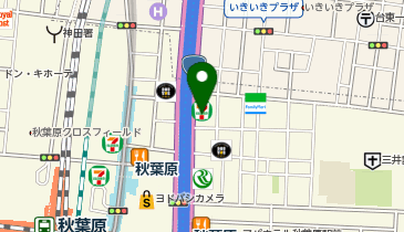 喫煙喫茶 銀座和蘭豆 秋葉原店の地図画像