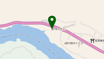 おくとろ温泉やまのやど レストランの地図画像