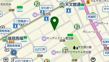 神の餃子と鉄板の鬼の地図画像