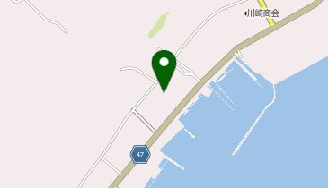 海辺のカフェ日だまりの地図画像