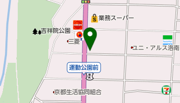 ラーメン 横綱 (吉祥院本店)の地図画像