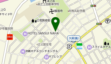 ハシエンダ食堂の地図画像