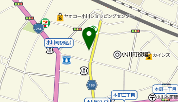 おがわ食堂の地図画像