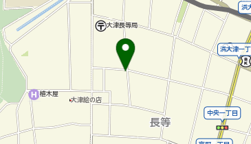 自然坊たなかの地図画像