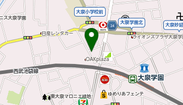 青山餃子房 大泉学園店の地図画像