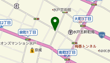 香龍苑の地図画像