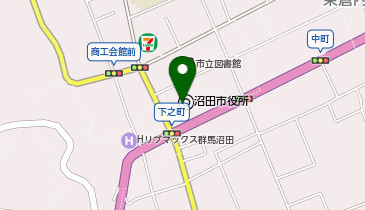 Rise cafeの地図画像