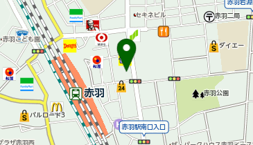 実乃里deバル 赤羽ホリックホテルの地図画像