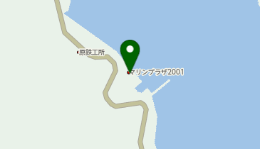 カフェ食堂 マリンの地図画像