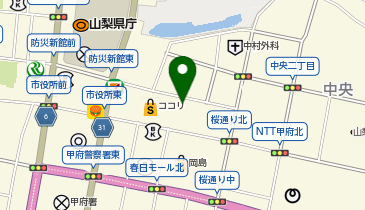 CRAFT KOFUの地図画像