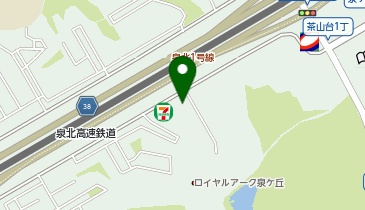 昌久園 泉北店の地図画像