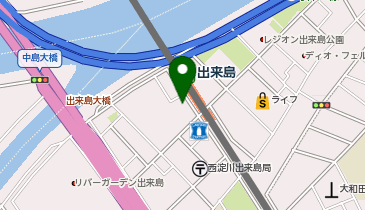 寿し虎 本店の地図画像