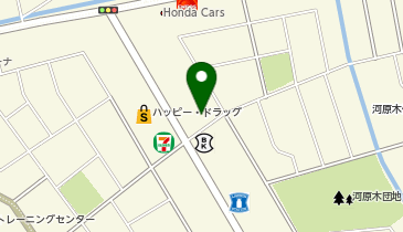 大衆酒場金魚 下長店の地図画像