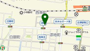 中央亭の地図画像