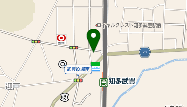 知多原共同店 1号店の地図画像