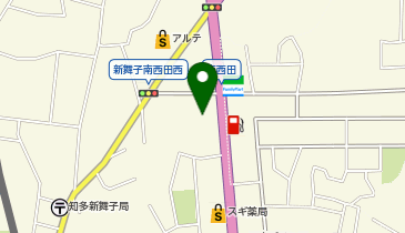 GM foodの地図画像