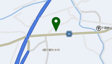 高原の駅たかの レストランきららの地図画像
