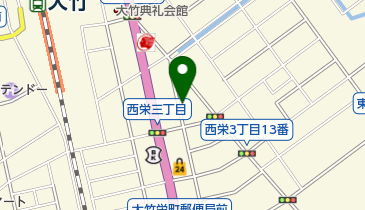 御食事処 栄軒の地図画像