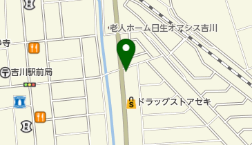 ラーメン ばんだい (吉川店)の地図画像