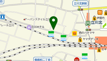 四つ角飯店の地図画像