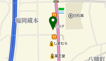 福香亭 (白石支店)の地図画像