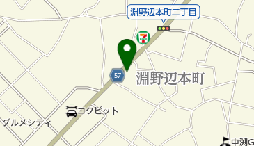 貝だしラーメン 貝ガラ屋の地図画像